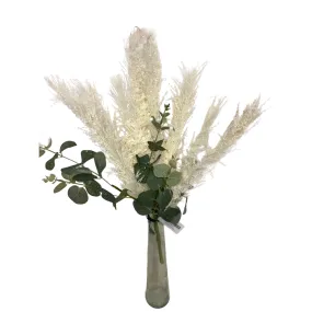 19" Cream Foxtail Eucalyptus 62728-CR