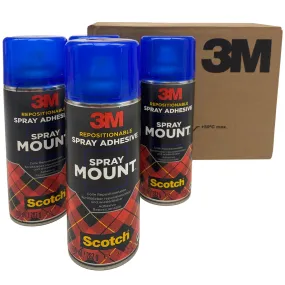 3M Spraymount 400ml Case of 12 cans