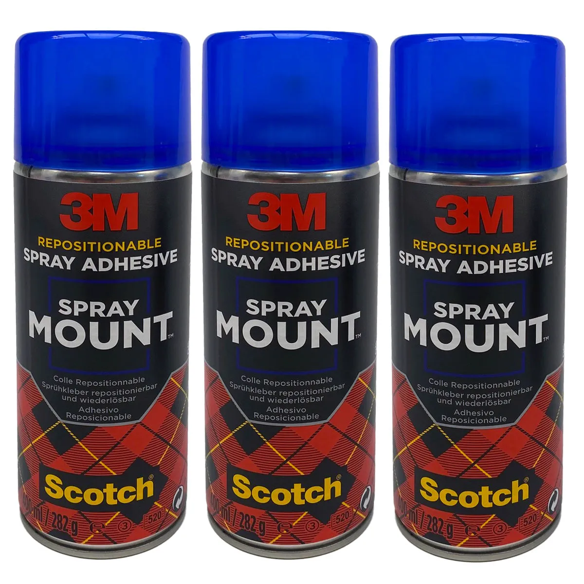 3M Spraymount 400ml Case of 12 cans