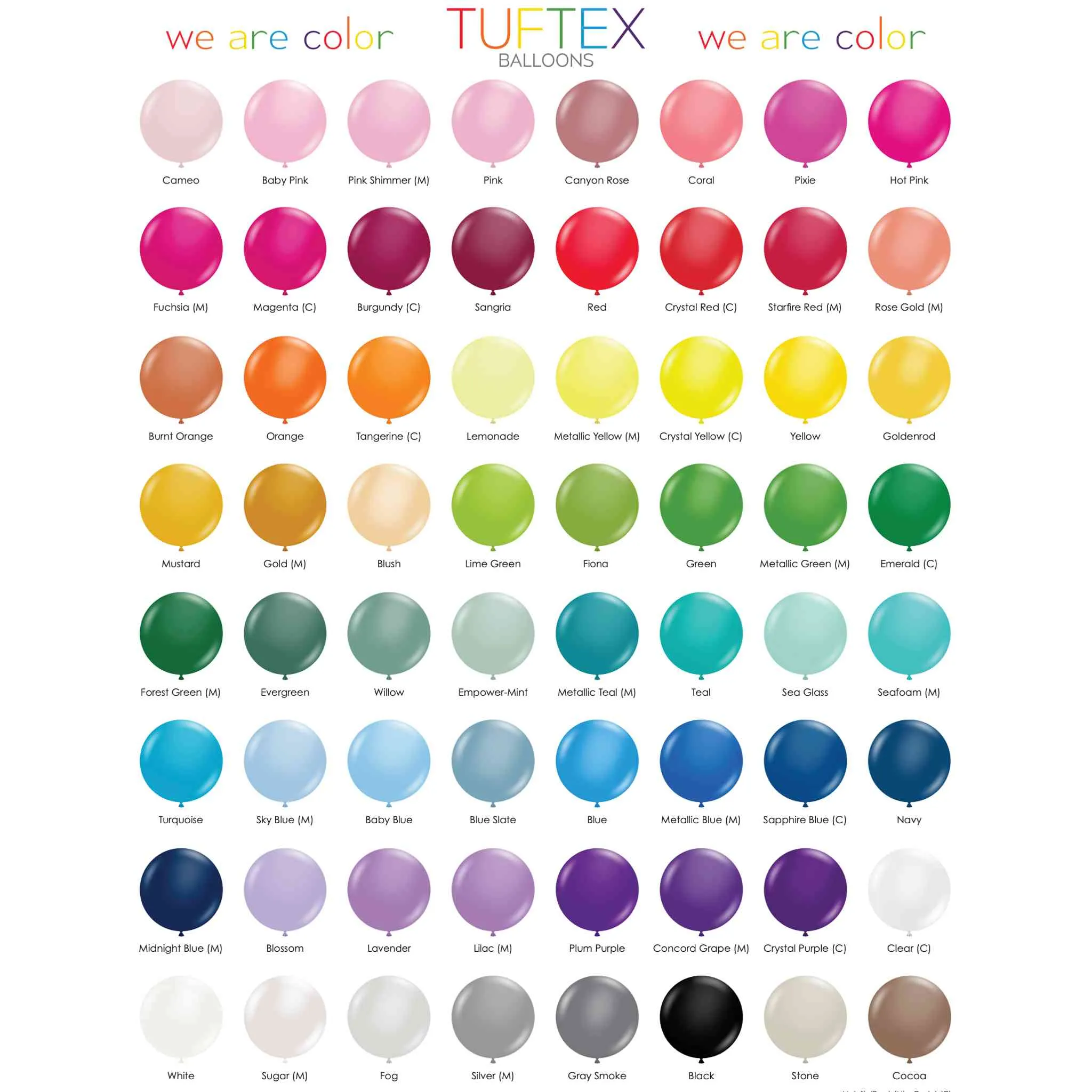 Blush | 11 INCH | Tuftex Latex Balloons | Package 10