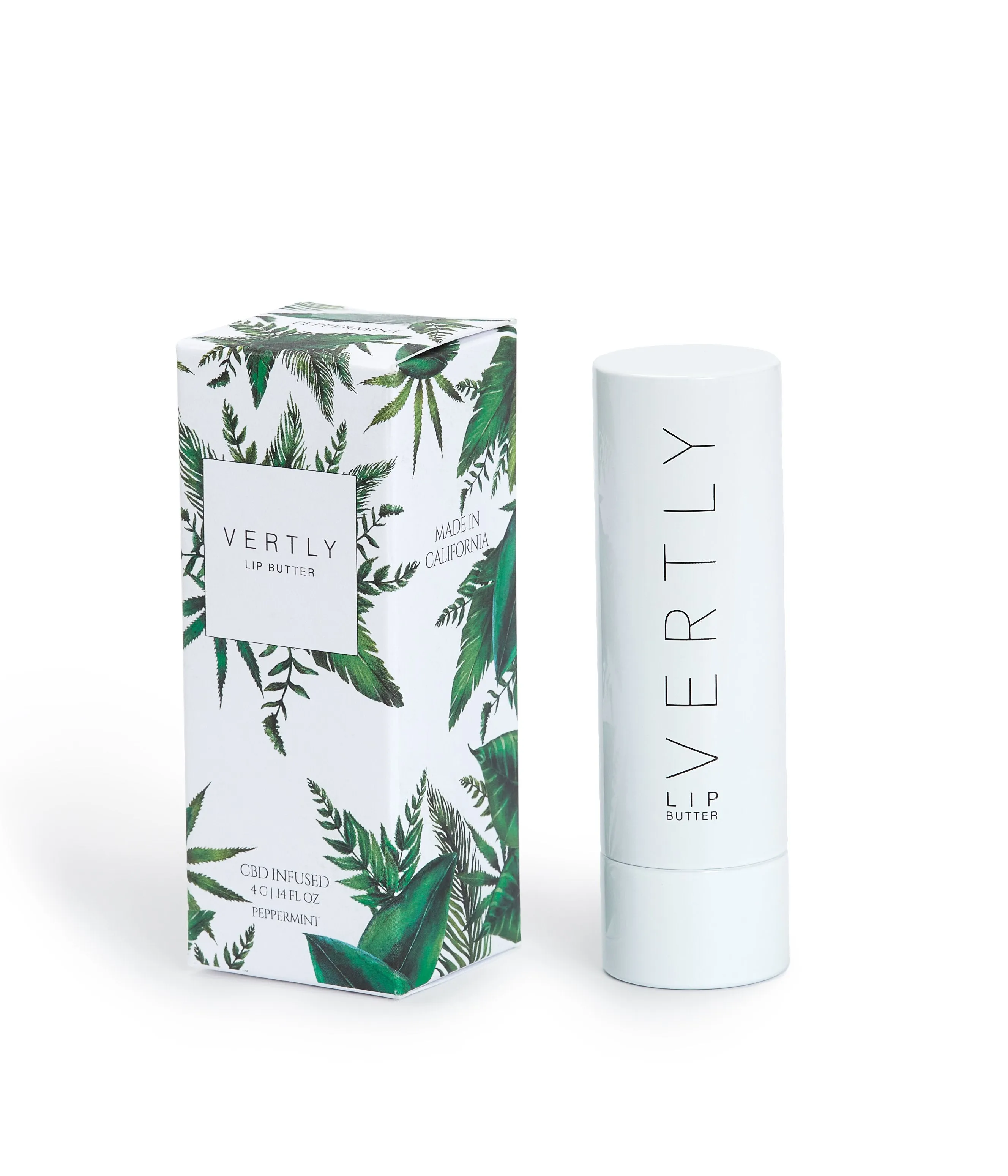 Botanical Infused, Peppermint Lip Balm Stick