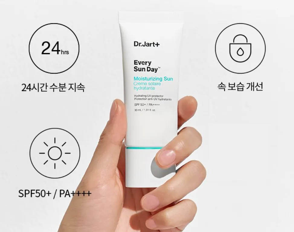 Dr. Jart Every Sun Day Moisturizing Sun Cream SPF50  PA    