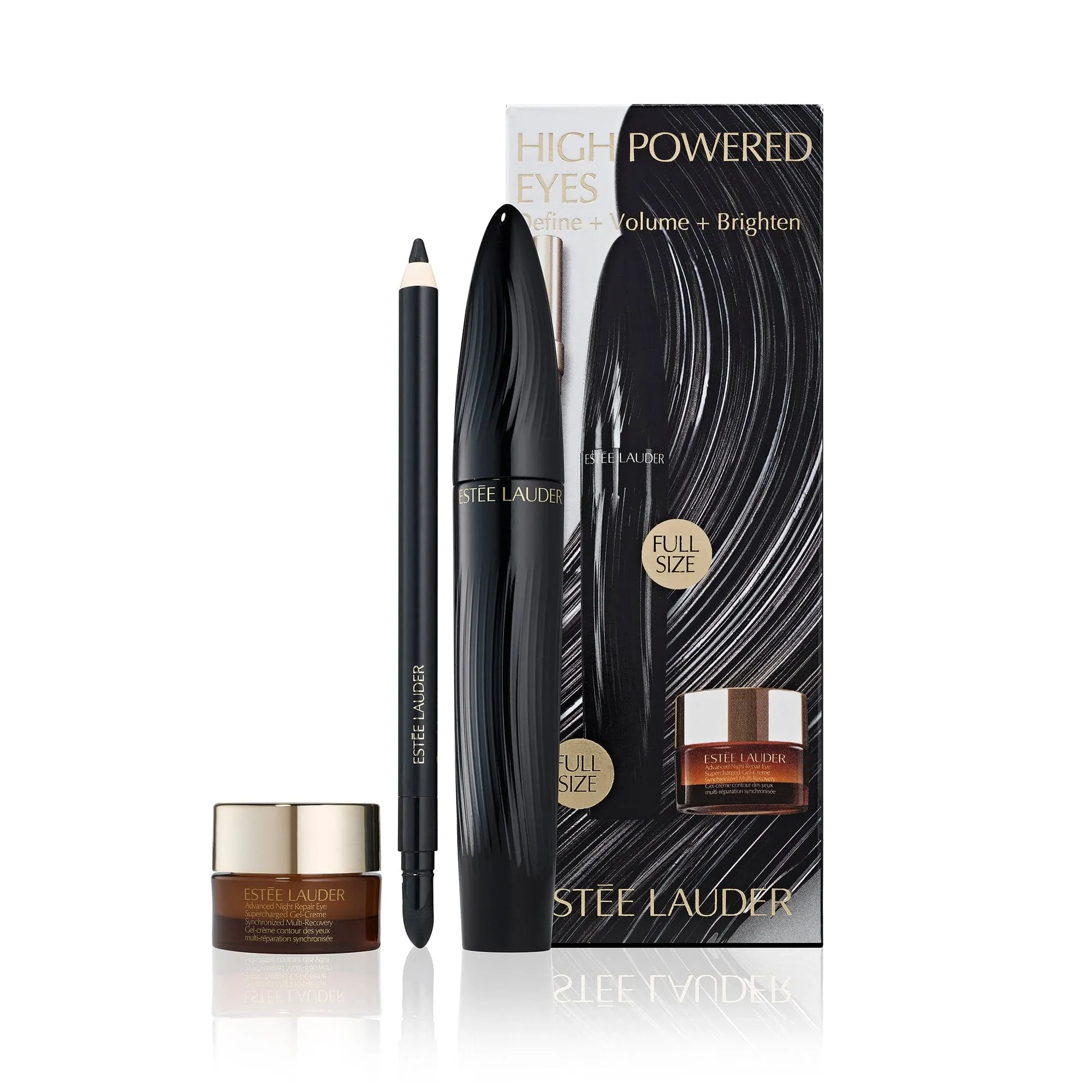 Estée Lauder High Powered Eyes Turbo Lash Mascara 3-Piece Gift Set (Worth  £78)