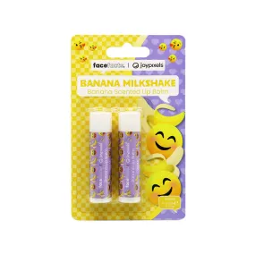 Face Facts Banana Milkshake Lip Balm 2Pack