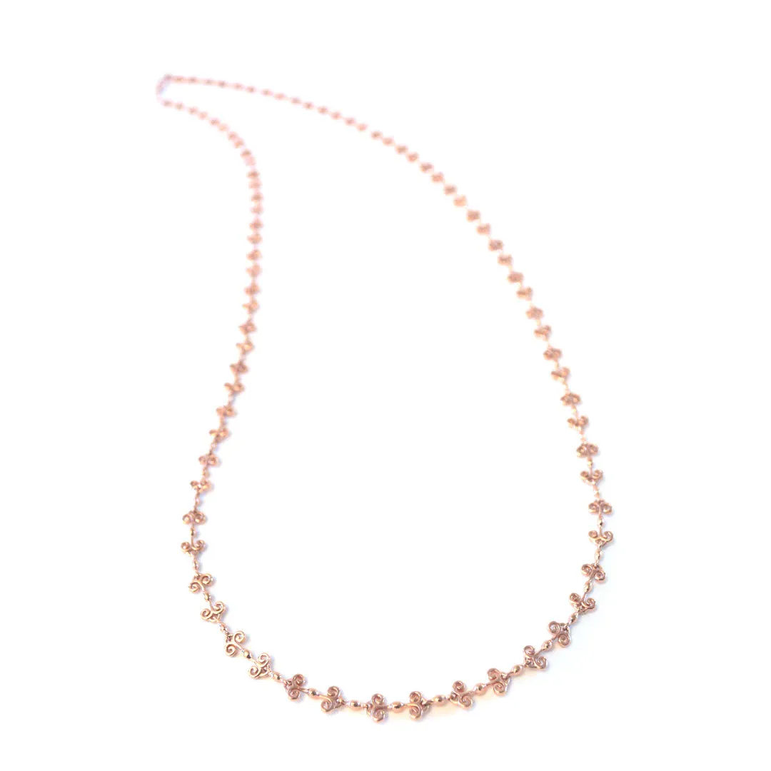Heart Long Chain Necklace