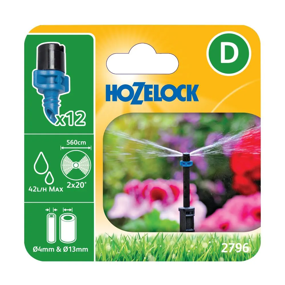 Hozelock Strip Micro Spray (12 Pack) - 2796