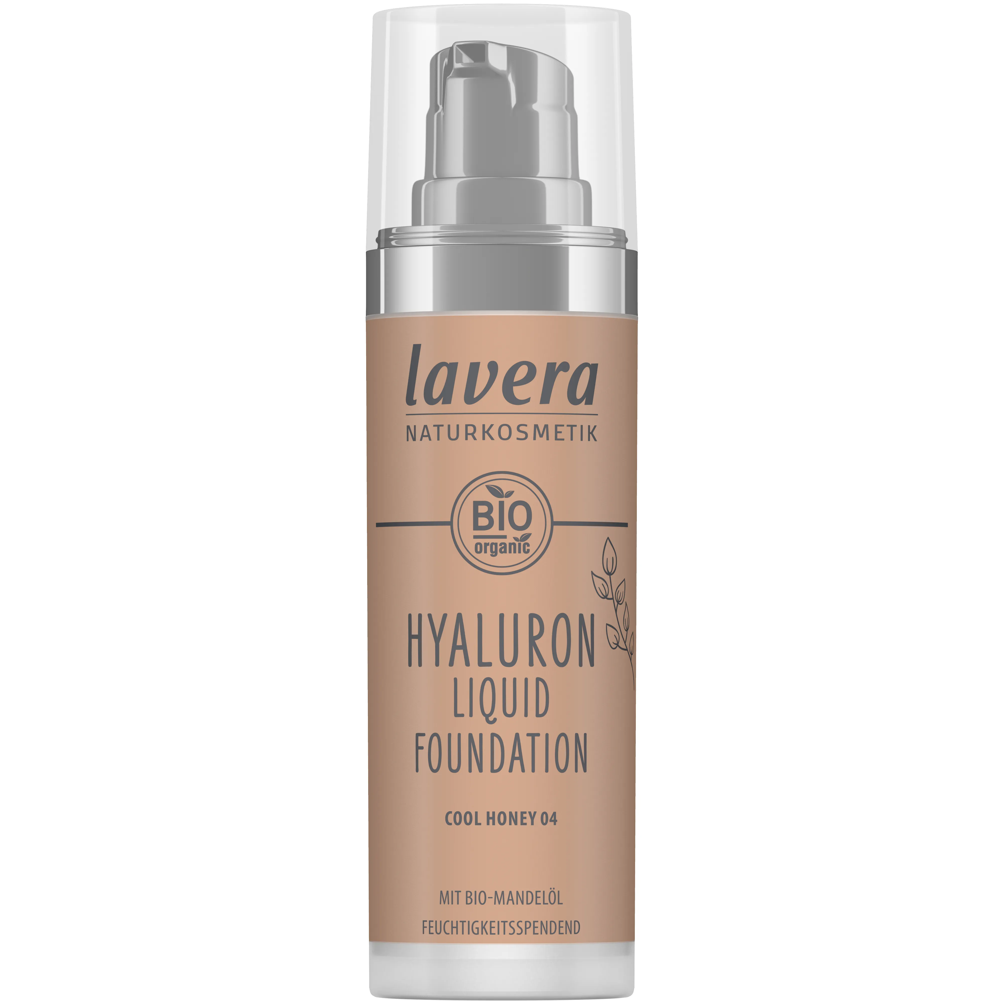 Lavera Hyaluron Liquid Foundation - Cool Honey 04