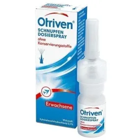 Nasal spray OTRIVEN 0.1% dosing spray
