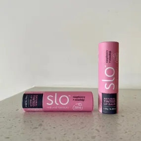 Natural Tinted Lip Balm - Raspberry   Rosehip