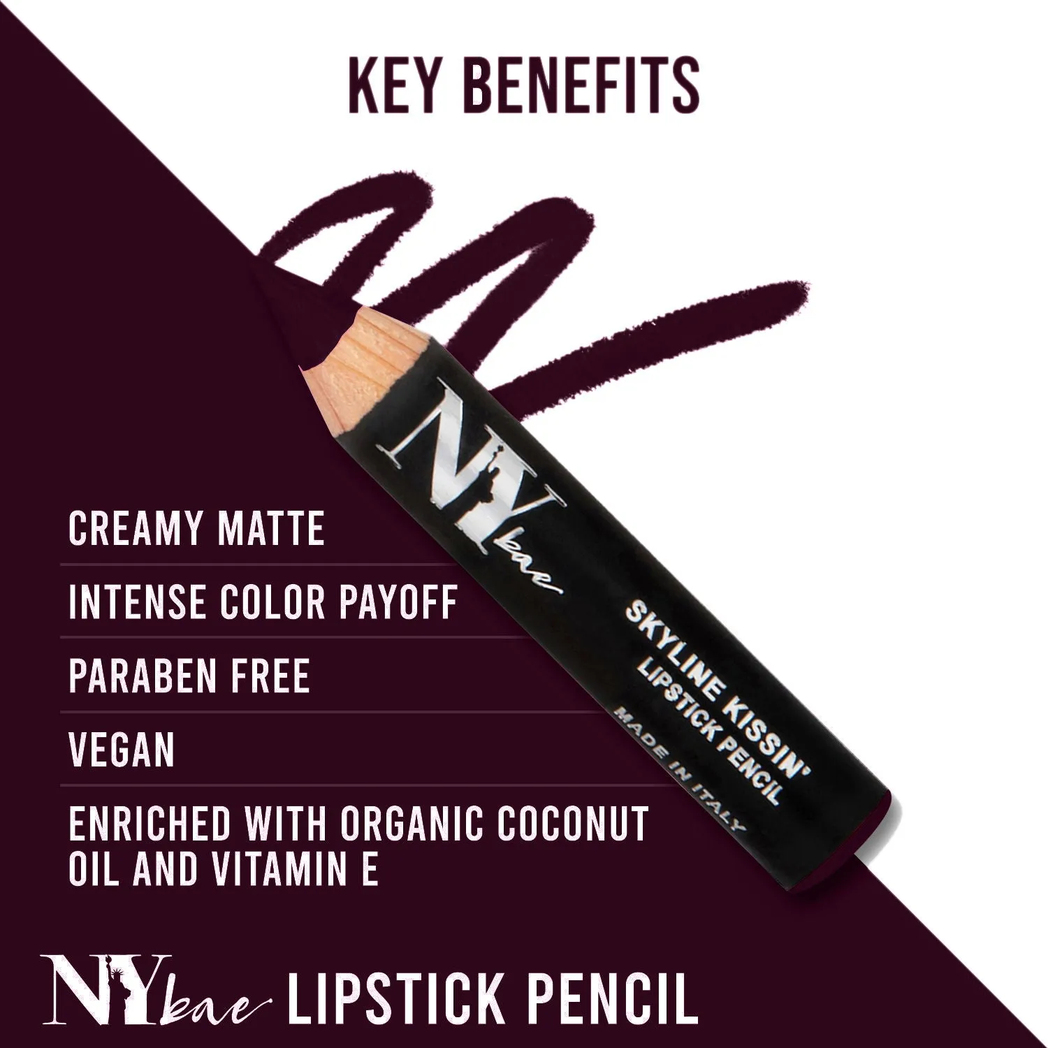 NY Bae Skyline Kissin' - Mini Lip Crayon Wall Street Skyline Kissin' 5 (1.5g)