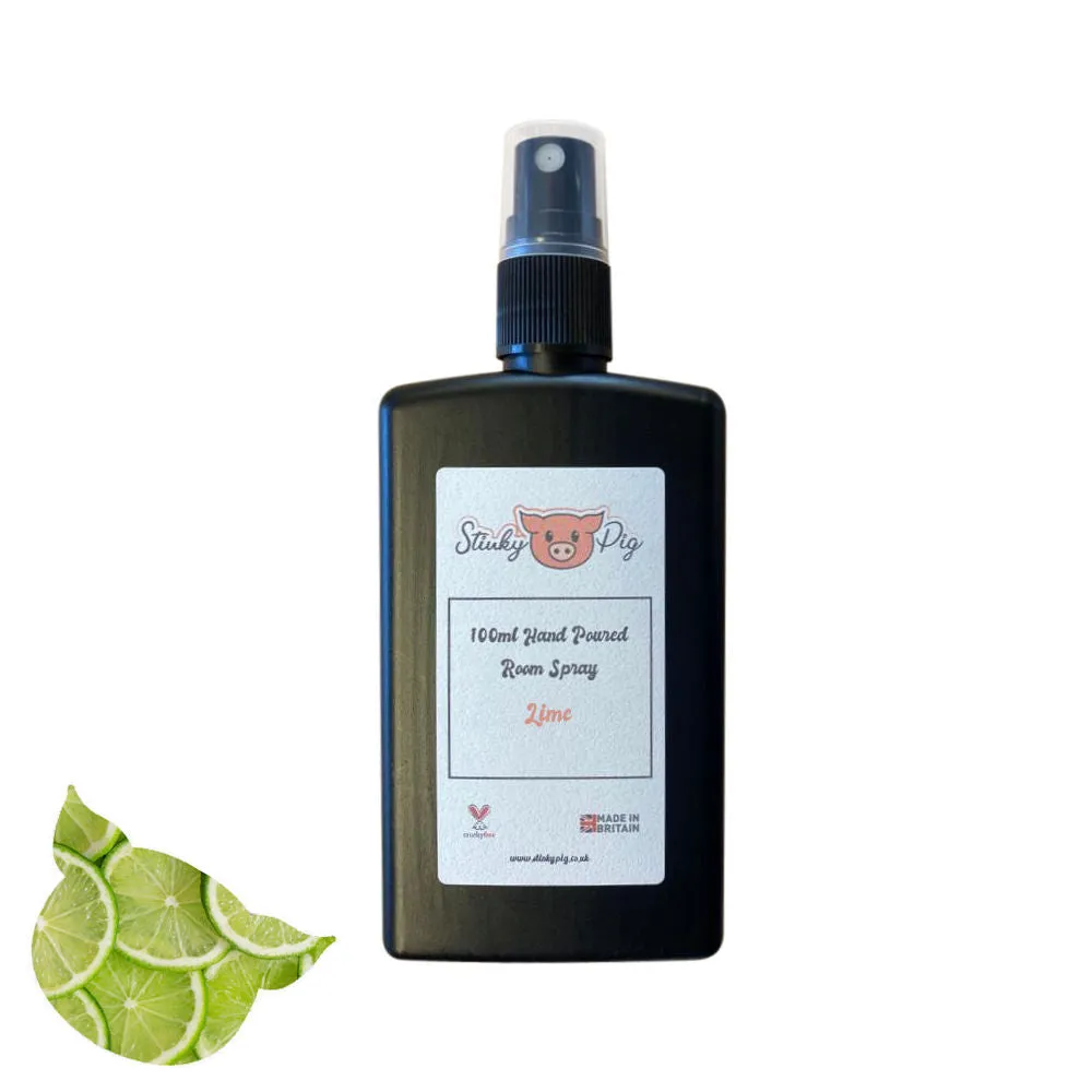 Stinky Pig Highly Scented Medium Room Spray - 100ml Lime