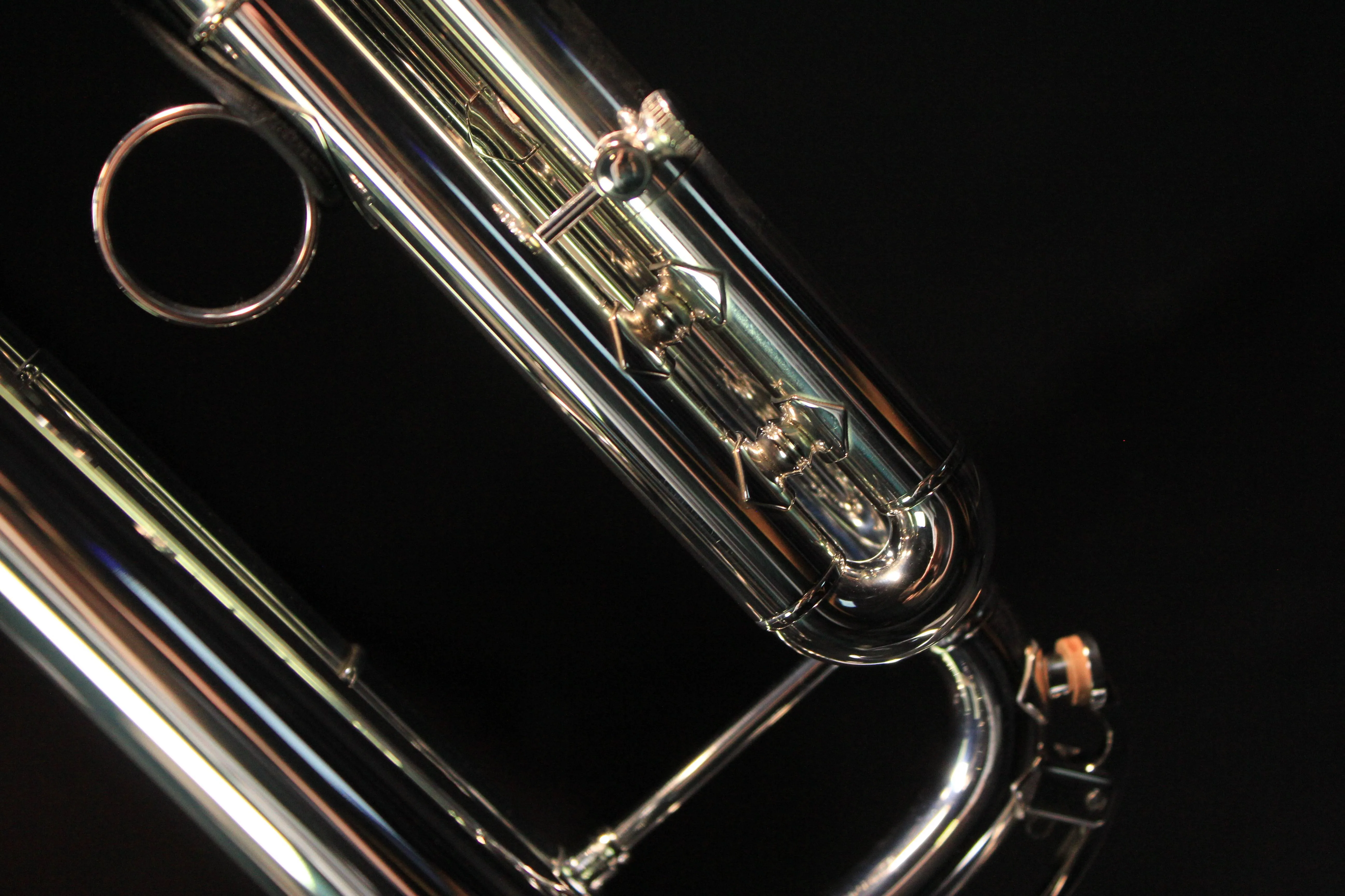 Yamaha Custom Xeno YTR-8335IIRS Bb Trumpet - Reverse Lead (Silver Plated)