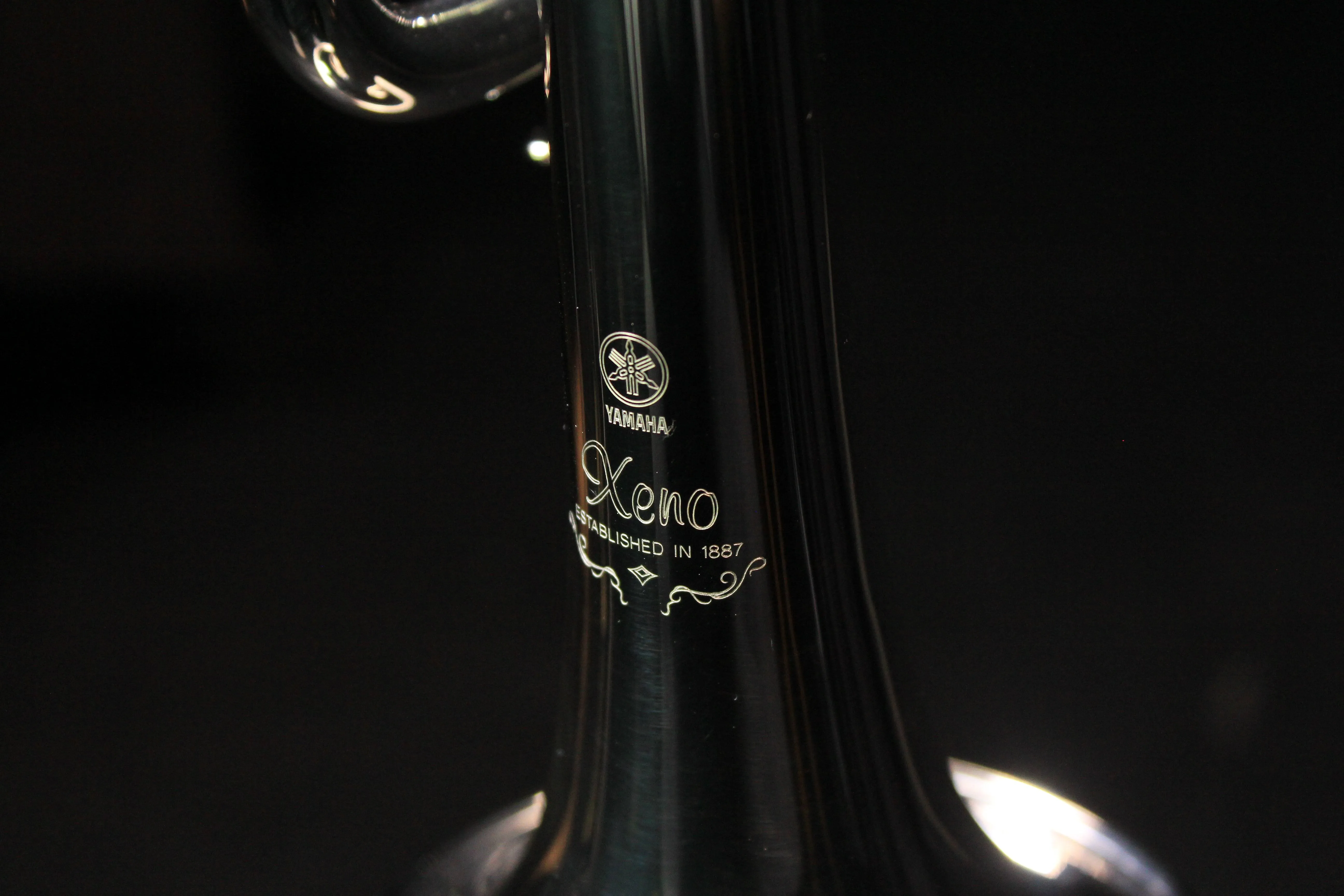 Yamaha Custom Xeno YTR-8335IIRS Bb Trumpet - Reverse Lead (Silver Plated)